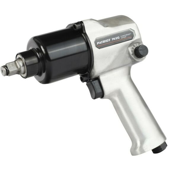 Пневмогайковерты: Пневмогайковерт ударный Patriot PN 610 610 Нм, патрон 1/2", быстросъем 1/4" [830902042] фотографии