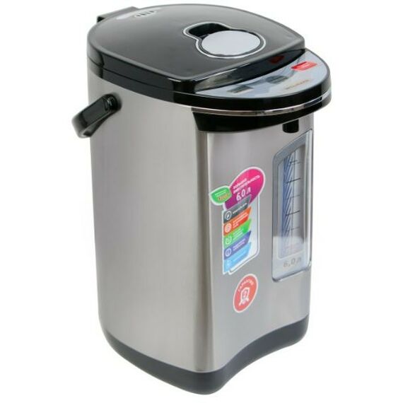 Чайники, термопоты: Термопот WILLMARK WAP-704IS черный фотографии