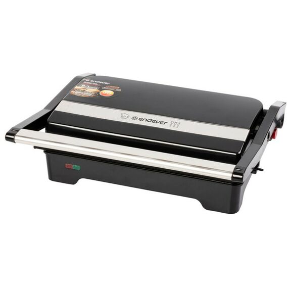 Фритюрницы, грили: Гриль электрический Endever Grillmaster 119 черный/металлик фотографии