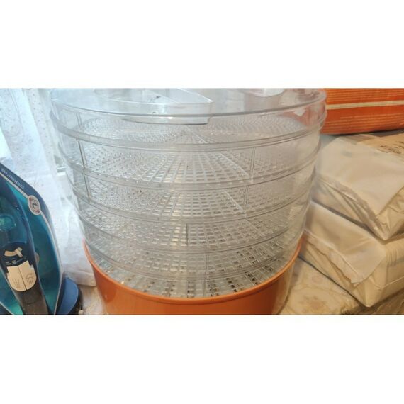 Сушки для овощей: Сушилка для овощей Ротор Дива 5 прозрачных решеток цветная упаковка фотографии