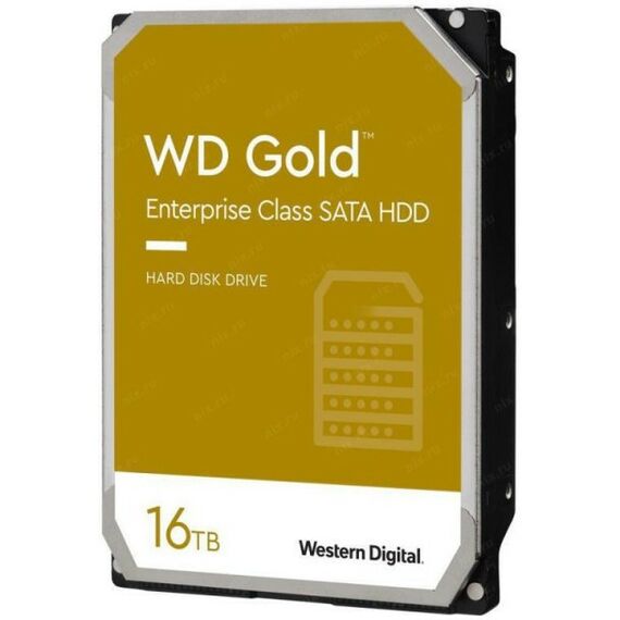 Жесткие диски: Жёсткий диск Western Digital 16 Tb Gold SATA 6Gb/s 3.5" [WD161KRYZ] фотографии