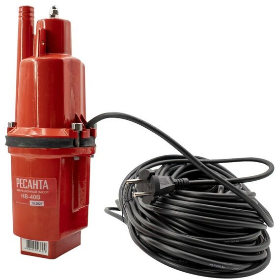 Насосы и насосные станции: Вибрационный насос РЕСАНТА НВ-40В фотографии