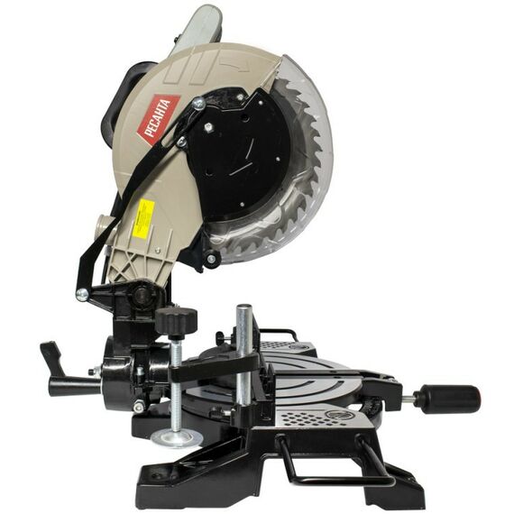 Торцовочные пилы: Торцовочная пила РЕСАНТА ТП-255Л 1800 Вт, 5000 об/мин, диск - 255 мм, лазер фотографии
