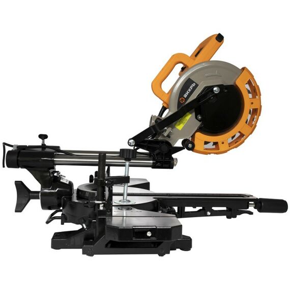 Торцовочные пилы: Торцовочная пила Вихрь ПТ-210ПЛ 1700 Вт, 5000 об/мин, диск - 210 мм, лазер, протяжка фотографии