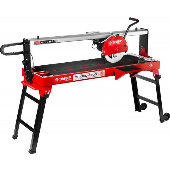 Плиткорезы: Электроплиткорез Зубр Мастер ЭП-300-1500C длина реза 1200 мм фотографии