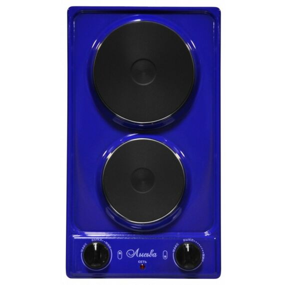 Электроплитки: Плитка 2-х конфорочная Лысьва ЭПБ 22 синяя фотографии