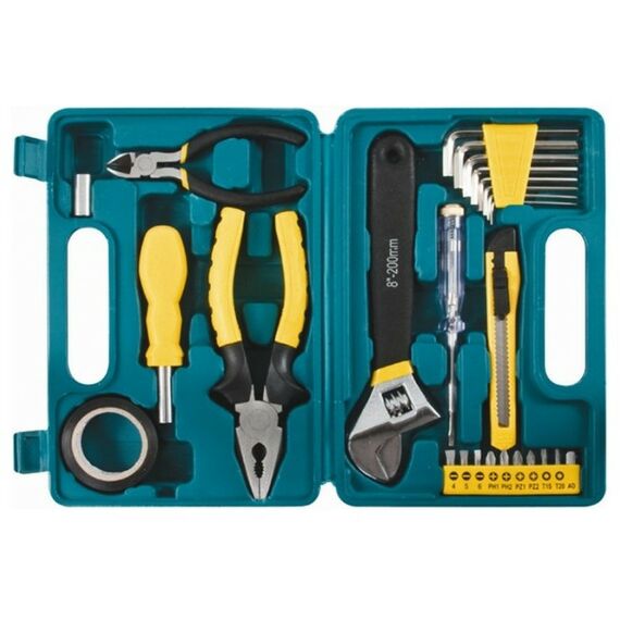 Наборы инструментов и ключи: Набор инструмента FIT 65125 26 шт., в пластмассовом кейсе фотографии