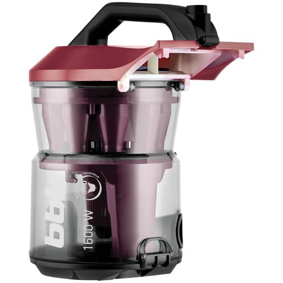 Пылесосы: Пылесос BBK BV1502 черный/темная вишня фотографии