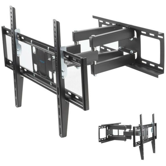 Крепеж для аудио-видео техники: Кронштейн для ТВ Kromax OPTIMA-409 black 32"-65", VESA 600x400 мм [24050] фотографии