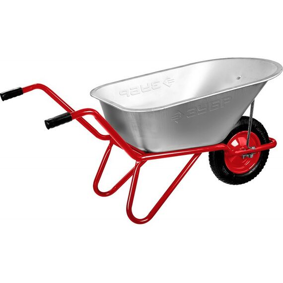 Тачки строительные: Тачка садово-строительная Зубр Т-11 одноколесная, 160 кг [39962] фотографии