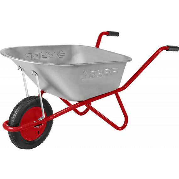 Тачки строительные: Тачка садово-строительная Зубр Т-11 одноколесная, 160 кг [39962] фотографии