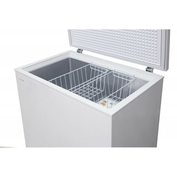Морозильные камеры: Морозильный ларь WILLMARK CF-310CS 305л, 2 корзины, цвет голубой фотографии