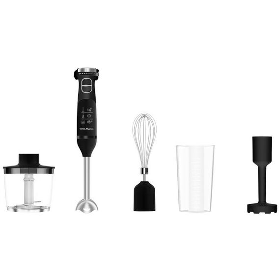 Блендеры: Блендер погружной WILLMARK WHB-1155BS черный фотографии