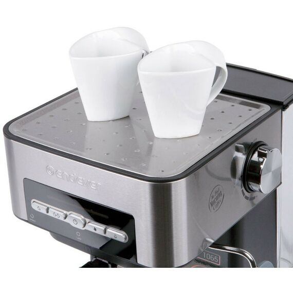 Кофеварки: Кофеварка Endever Costa-1065 рожкового типа, для молотого кофе, мощность 850 Вт, объем 1.6 л [80675] фотографии
