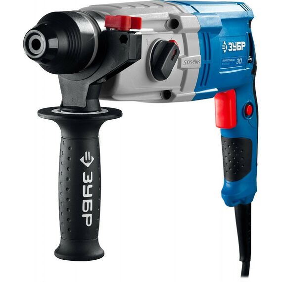 Перфораторы: Перфоратор Зубр Профессионал ЗП-30-900 К 900 Вт, 30 мм, SDS Plus фотографии