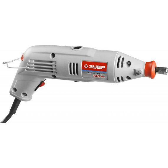 Прямошлифовальные машины (граверы): Гравер электрический Зубр ЗГ-130ЭК H172 с набором мини-насадок в кейсе, 172 предмета фотографии