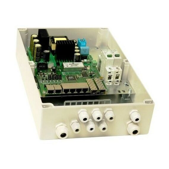 Коммутаторы, маршрутизаторы, межсетевые экраны: Коммутатор TFortis PSW-2G6F+ фотографии