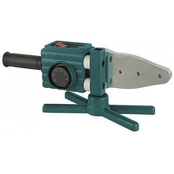 Аппараты для сварки полипропиленовых труб: Сварочный аппарат для пластиковых труб FIT 80645 750/1500 Вт, 50-300 °С, диаметры труб 20/25/32/40/50/63 мм, 3.8/7.5А, 1.6 кг, металлич. кейс фотографии