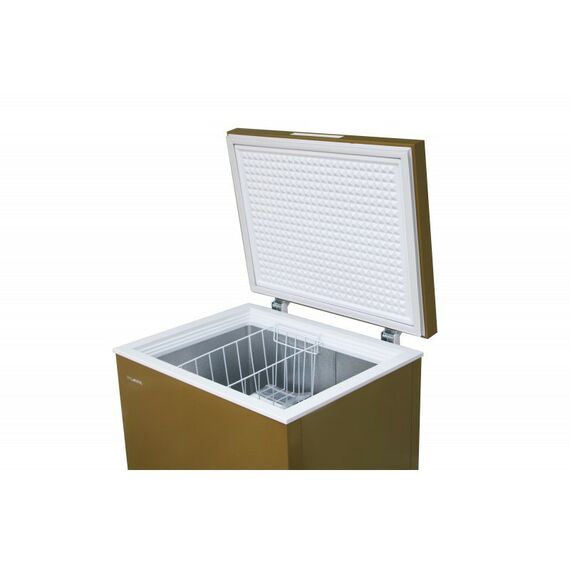 Морозильные камеры: Морозильный ларь WILLMARK CF-170CS золотой фотографии
