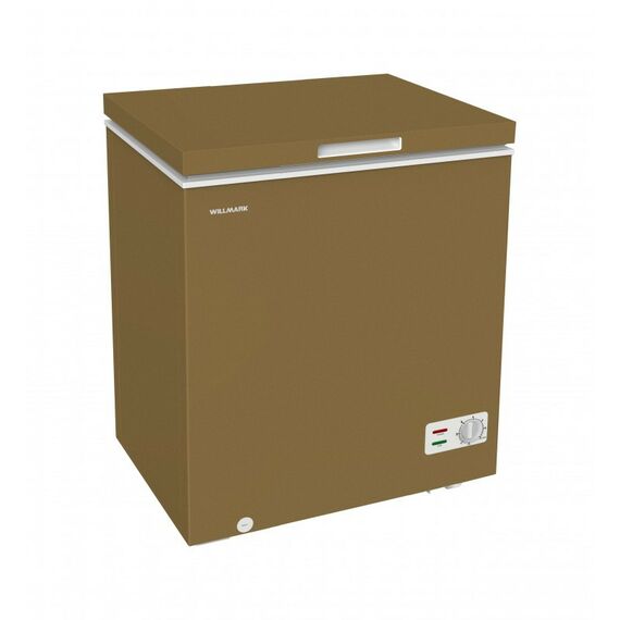 Морозильные камеры: Морозильный ларь WILLMARK CF-170CS золотой фотографии