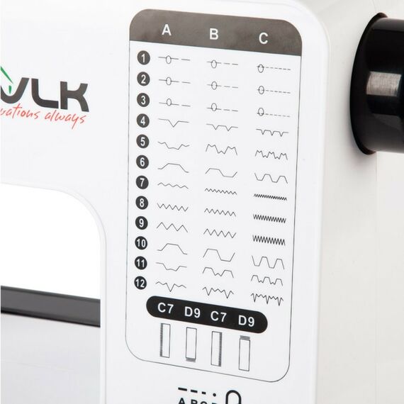 Швейные машинки: Швейная машина VLK Napoli 2750 черный/белый [90017] фотографии