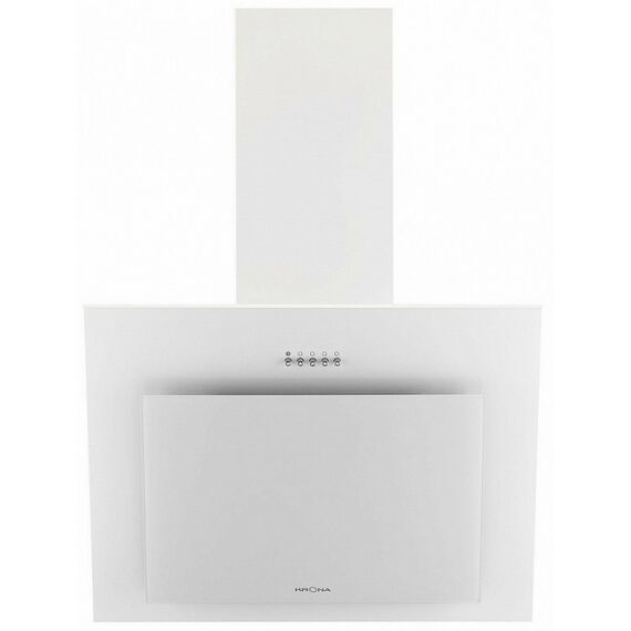 Вытяжки кухонные: Вытяжка KRONA FREYA 600 white PB макс. производительность 550 куб. м/ч, ширина для установки 60 см, мощность двигателя 110 Вт фотографии