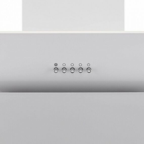 Вытяжки кухонные: Вытяжка KRONA FREYA 600 white PB макс. производительность 550 куб. м/ч, ширина для установки 60 см, мощность двигателя 110 Вт фотографии