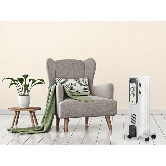 Масляные радиаторы: Радиатор масляный Ballu CUBE BOH/CB-05W 1000 5 секций [Радиатор масляный] фотографии