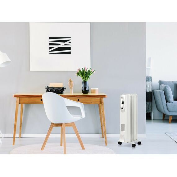 Масляные радиаторы: Радиатор масляный Ballu Comfort BOH/CM-05WDN 1000 5 секций фотографии