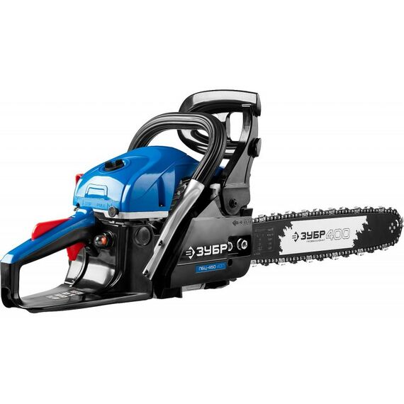 Бензопилы: Бензопила Зубр Профессионал ПБЦ-450 40П 45 см3, 40 см фотографии