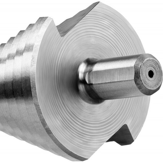 Буры, пики, коронки, сверла: Сверло ступенчатое Зубр 29670-6-52 4-52мм, 12 ступеней, сталь Р6М5 фотографии