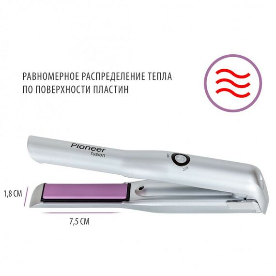 Фены, щипцы, щетки: Выпрямитель для волос беспроводной Pioneer HS-1008R фотографии