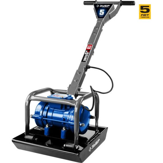 Виброплиты, вибраторы, гибкие валы: Виброплита электрическая Зубр Профессионал ЗВПЭ-5 Г 5 кН фотографии