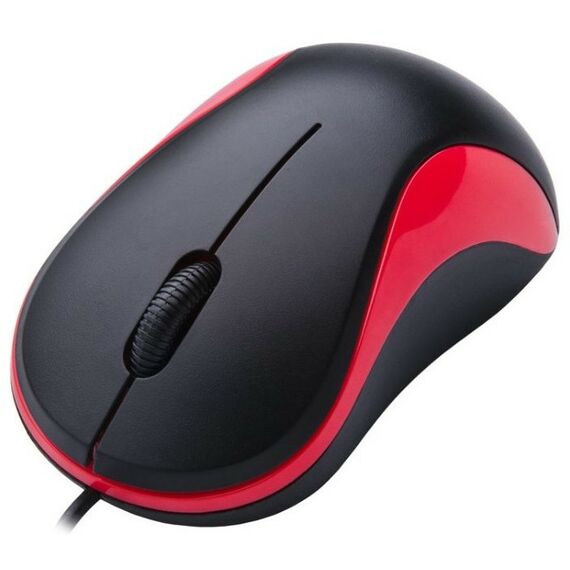 Мыши: Мышь Oklick 115S черный/красный оптическая 1000dpi USB для ноутбука 2but [711637] фотографии