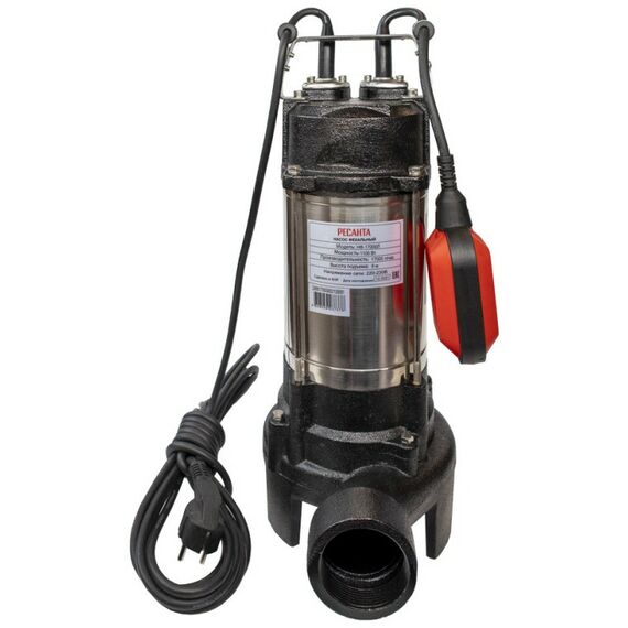Насосы и насосные станции: Фекальный насос РЕСАНТА НФ-17000Л фотографии