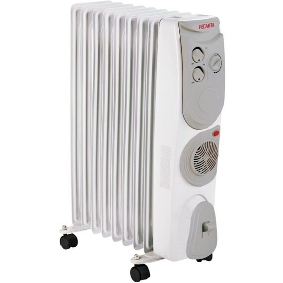 Масляные радиаторы: Масляный радиатор РЕСАНТА ОМ-9АВ фотографии