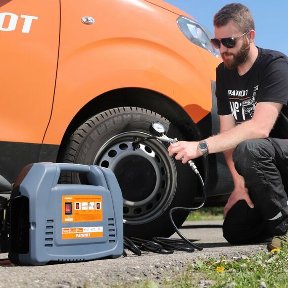 Компрессоры: Компрессор поршневой безмасляный Patriot WO 180K 180 л/мин, 8 бар, 1100 В [525301905] фотографии