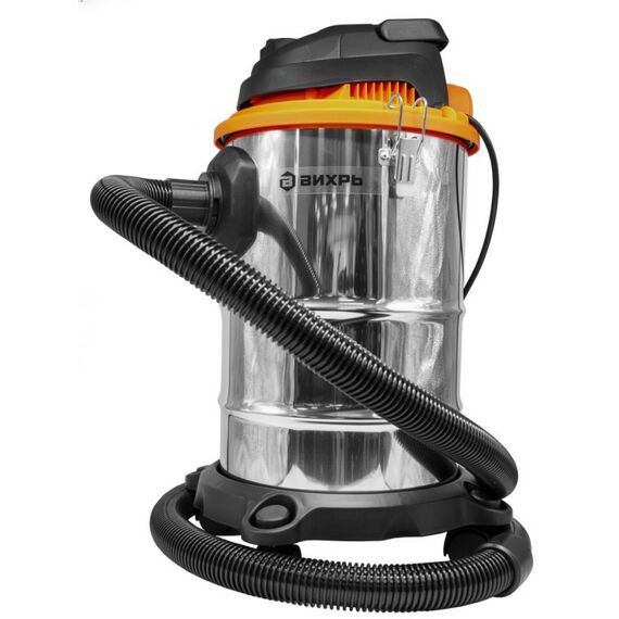 Строительные пылесосы: Строительный пылесос Вихрь СП-1500/20А 1500 Вт, 20 л, 40 л/сек, влажная уборка, выдув [72/19/4] фотографии