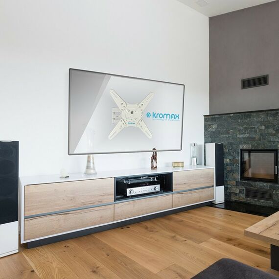 Крепеж для аудио-видео техники: Кронштейн для телевизора Kromax ATLANTIS-40 whitе [20216] фотографии