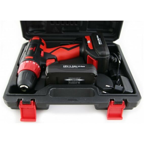 Дрели и шуруповерты: Шуруповерт аккумуляторный LIGRELL 80196L 18В, 0-350/0-1250 об/мин фотографии