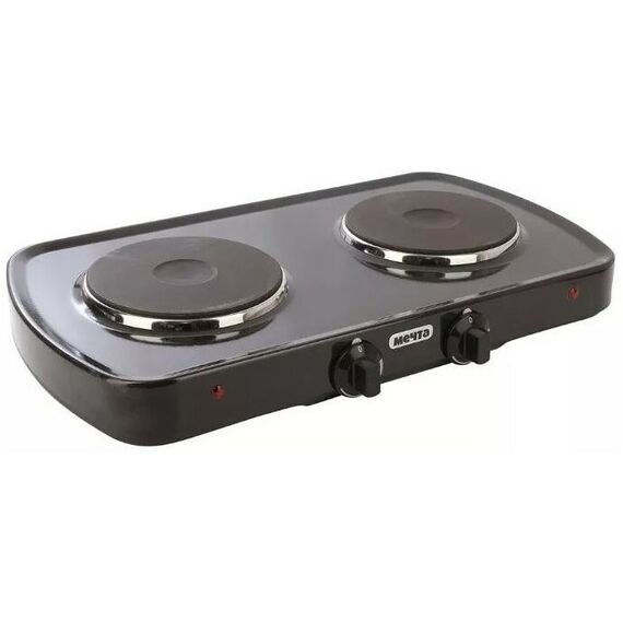 Электроплитки: Плитка электрическая Мечта 212 Ч чугун, 2 электроконфорки 145 мм фотографии