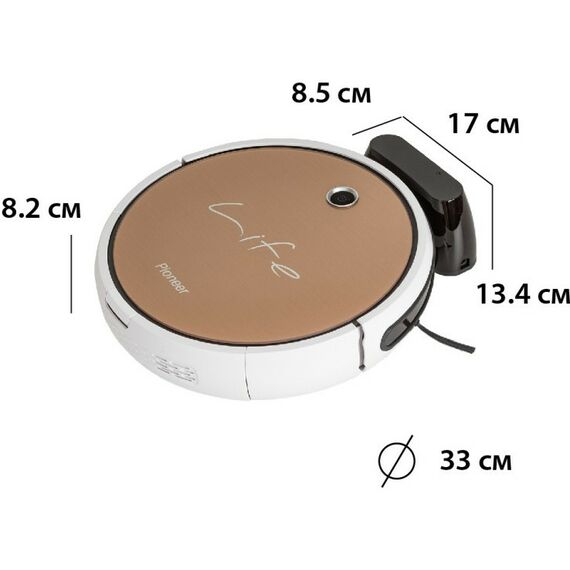 Роботы-пылесосы: Робот-пылесос Pioneer VC705R golden фотографии
