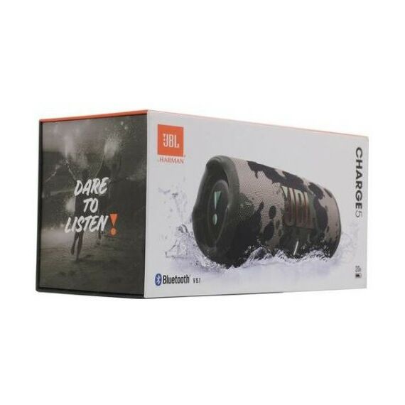 Колонки: Колонка JBL Charge 5 Camouflage Bluetooth, Li-Ion [JBLCHARGE5SQUAD] фотографии