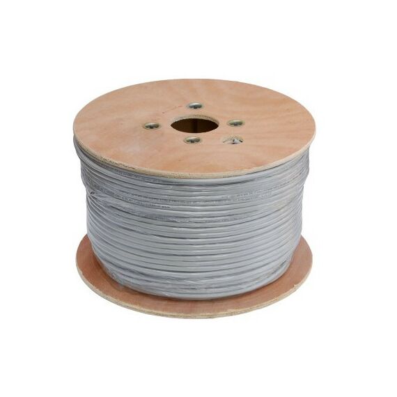 Кабель и разъемы: Кабель Netlan EC-UF025-5-PVC-GY-3 F/UTP 25 пар, Кат.5 (Класс D), 100МГц, одножильный, BC (чистая медь), внутренний, PVC нг(B), серый, 305м фотографии