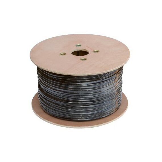 Кабель и разъемы: Кабель Netlan EC-UU050-5-PE-BK-3 U/UTP 50 пар, Кат.5 (Класс D), 100МГц, одножильный, BC (чистая медь), внешний, PE до -40C, черный, 305м фотографии