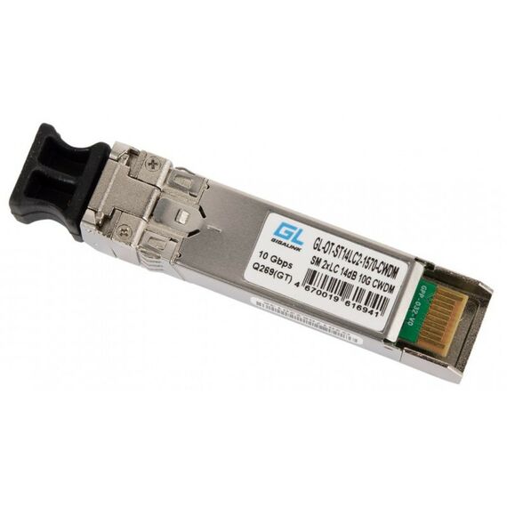 Медиаконвертеры и модули: Модуль Gigalink GL-OT-ST14LC2-1510-CWDM SFP+ CWDM, 10Гбит/c, два волокна, SM, 2xLC, 1510нм, 14dB фотографии