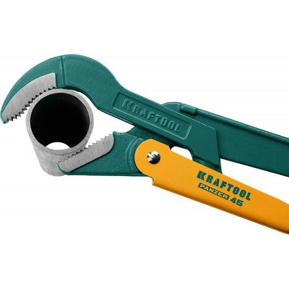 Столярно-слесарный инструмент: ключ трубный KRAFTOOL PANZER-45 №4 изогнутые губки [2735-30_z02] фотографии