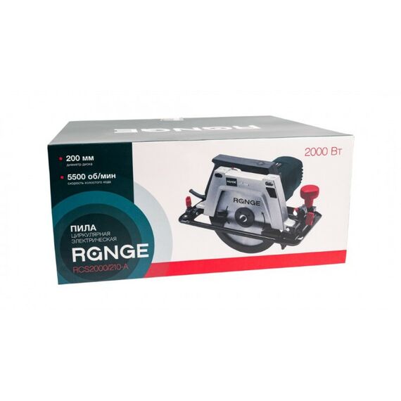 Дисковые пилы (циркулярные): Циркулярная пила электрическая RANGE RCS2000/210-A фотографии