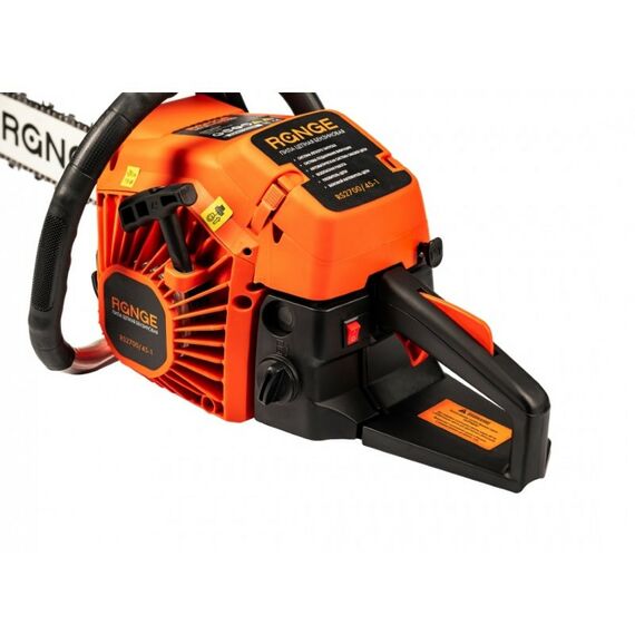 Бензопилы: Бензопила с праймером RANGE RS2700/45-1 фильтр, 16 шина 45СС , цепь, карбюратор фотографии