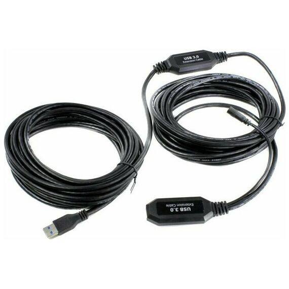 Переходники, разветвители: Удлинитель VCOM CU827-10m USB A->A 3.0 10м активный фотографии